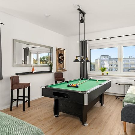 Homely-Apartment Manhattanart, Zentral, Parkplatz, Billard,Ps4, Dart, Balkon Bielefeld Eksteriør bilde
