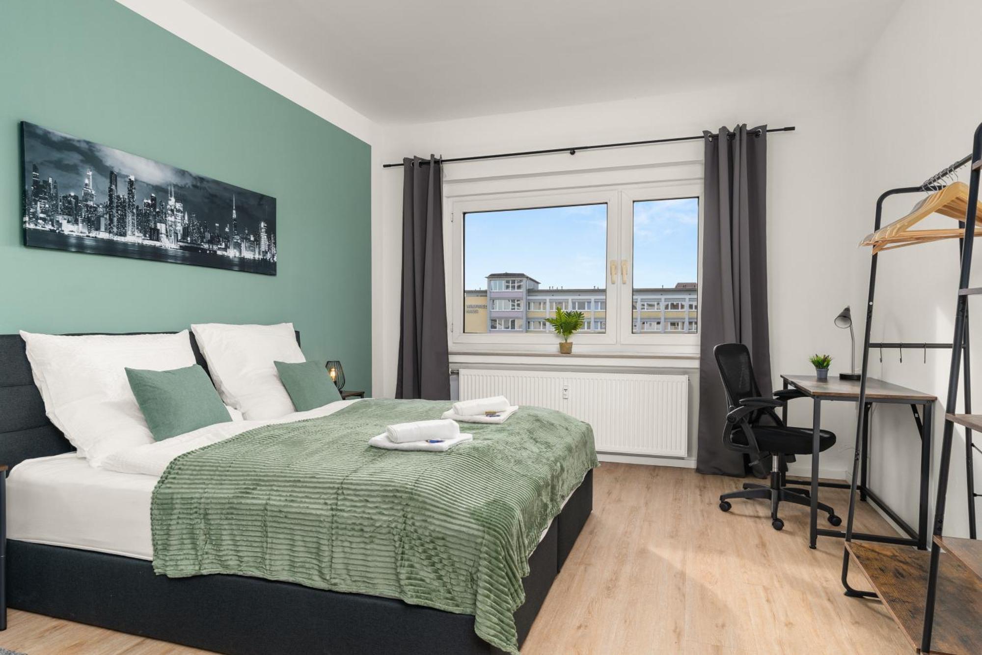 Homely-Apartment Manhattanart, Zentral, Parkplatz, Billard,Ps4, Dart, Balkon Bielefeld Eksteriør bilde